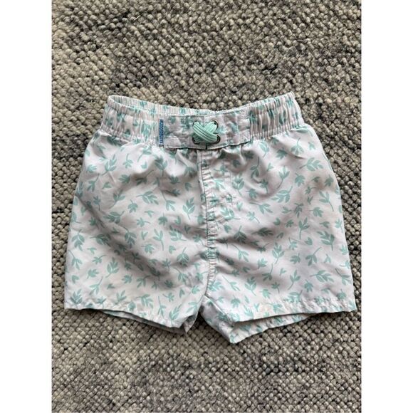 2T Rugged Butts Boys Floral Swim Shorts - Picture 1 of 3